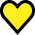 Yellow Heart badge preview
