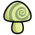 Green Mushroom badge preview
